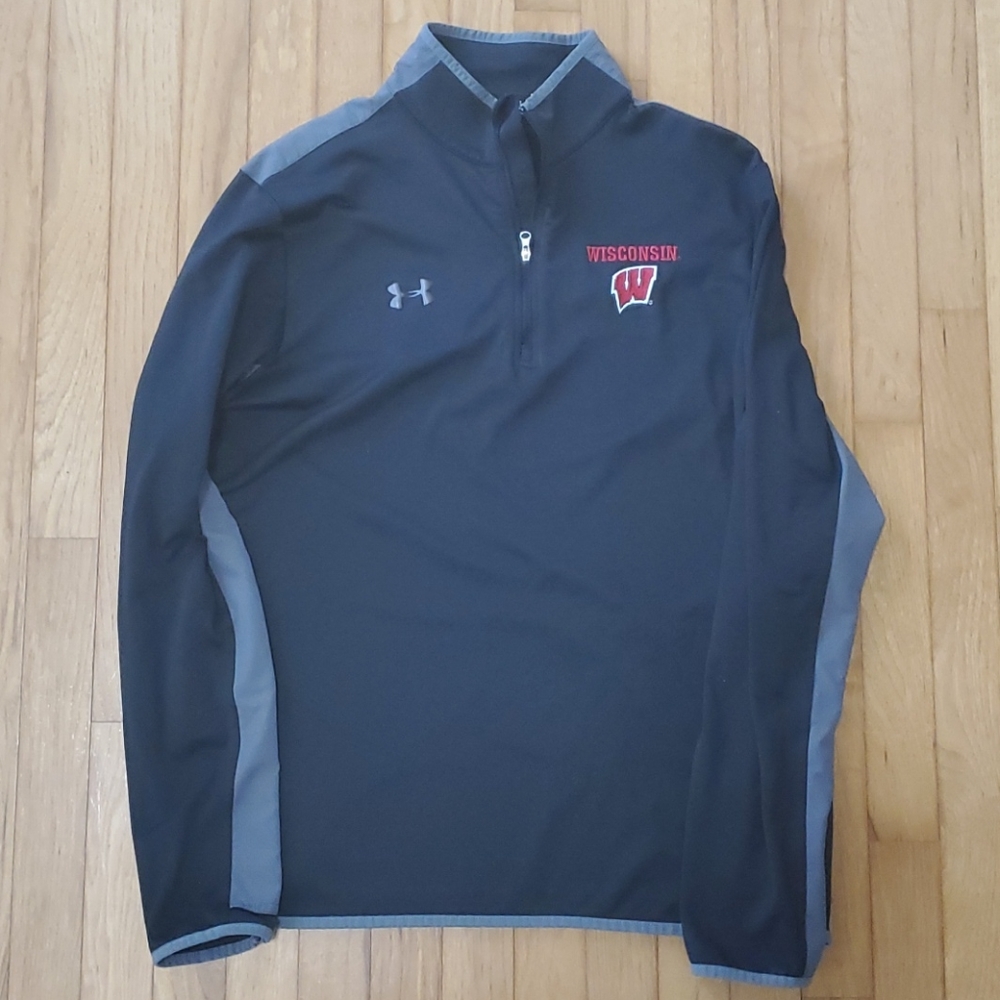 Wisconsin Badgers Under Armour 1/4 zip
